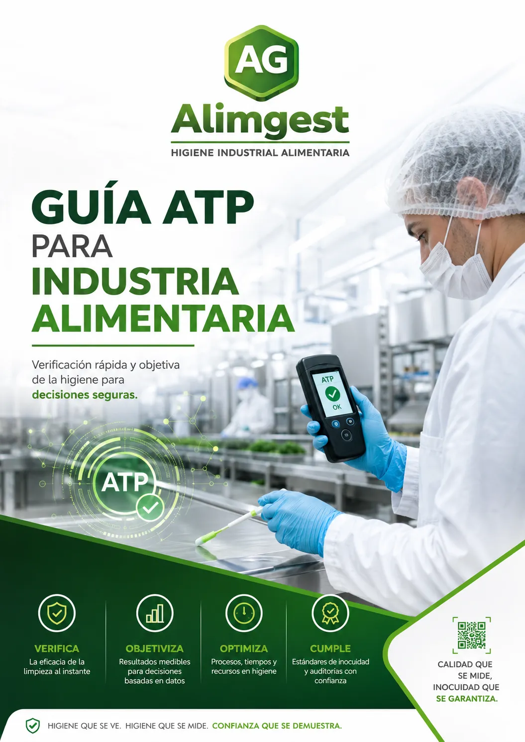 Portada de la Guía ATP para industria alimentaria de Alimgest